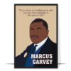 Marcus Garvey Hand-drawn Wall Art