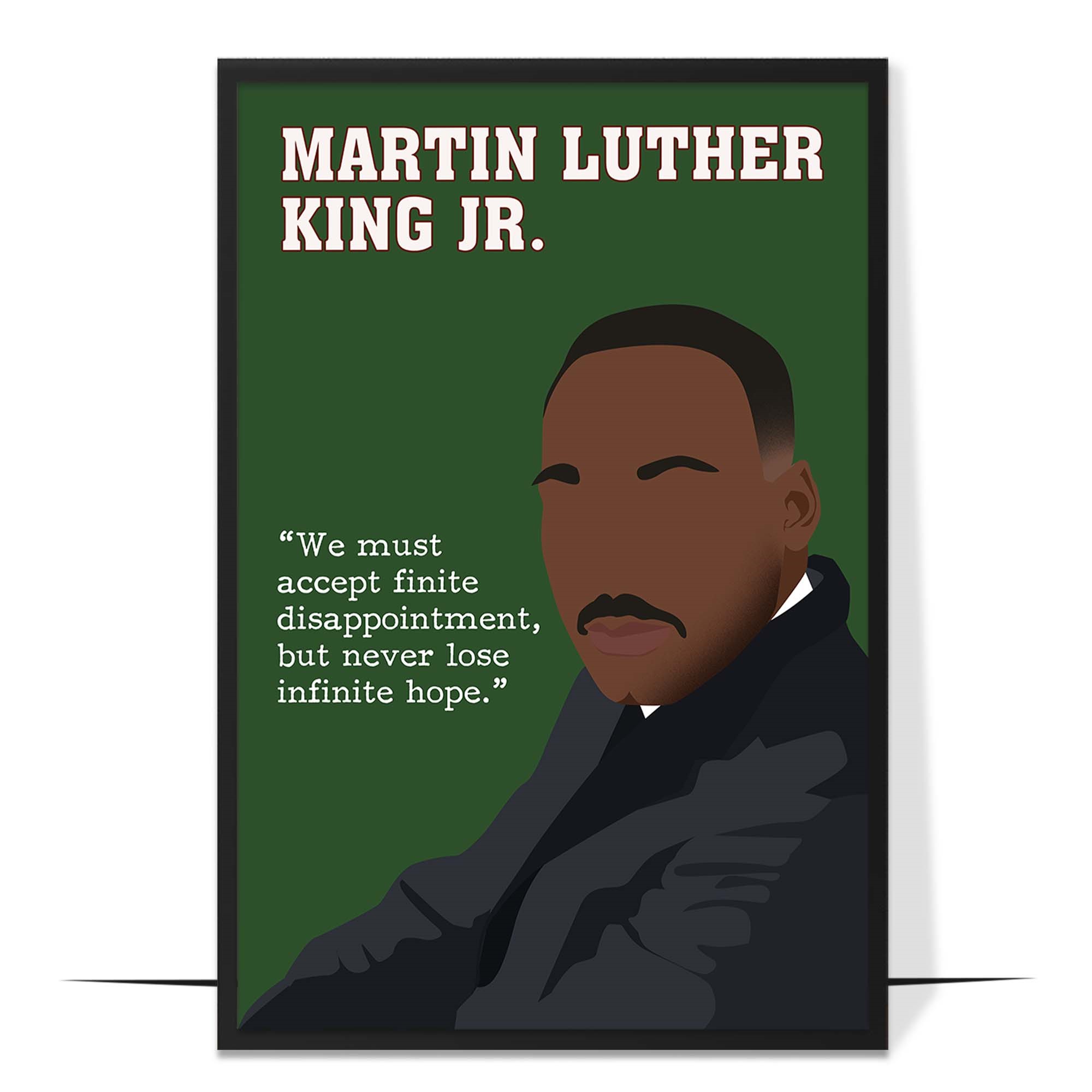 Martin Luther King Black History Wall Art