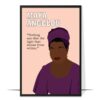 Maya Angelou Black History Wall Art