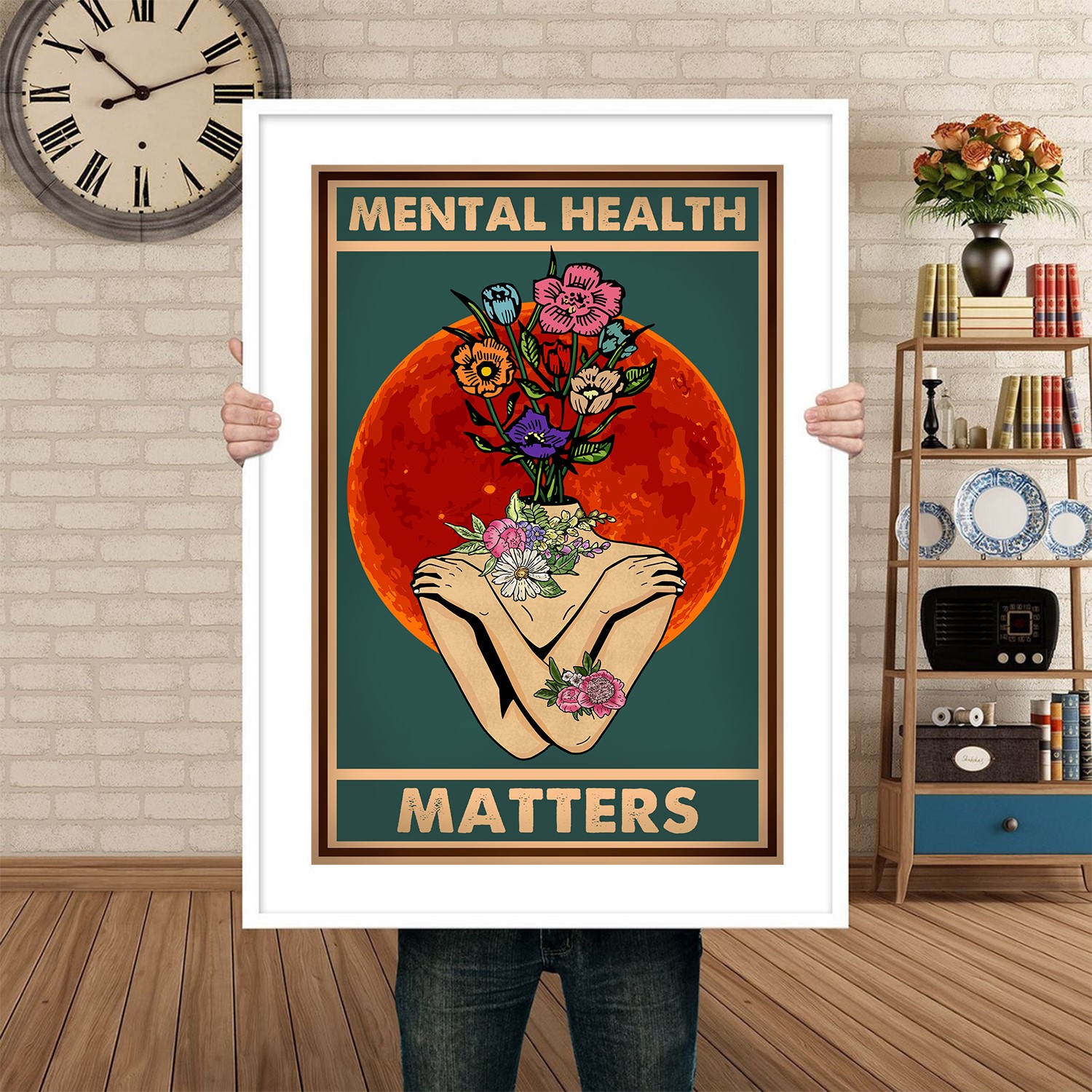 Mental Health Matters Vintage Printable - Image 4