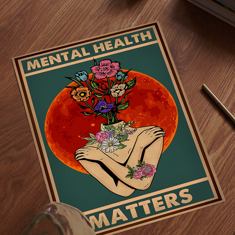 Mental Health Matters Vintage Printable - Image 5