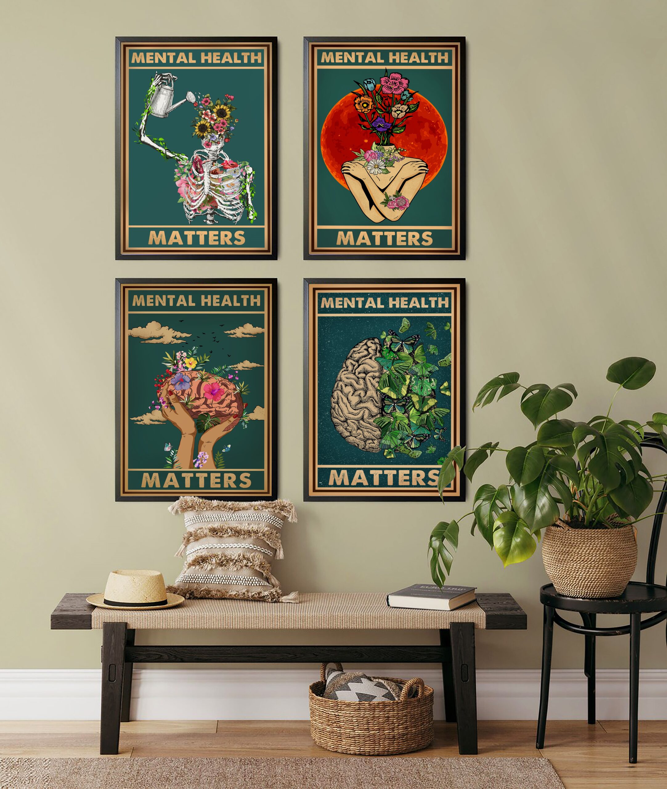 Mental Health Matters Vintage Printable - Image 6