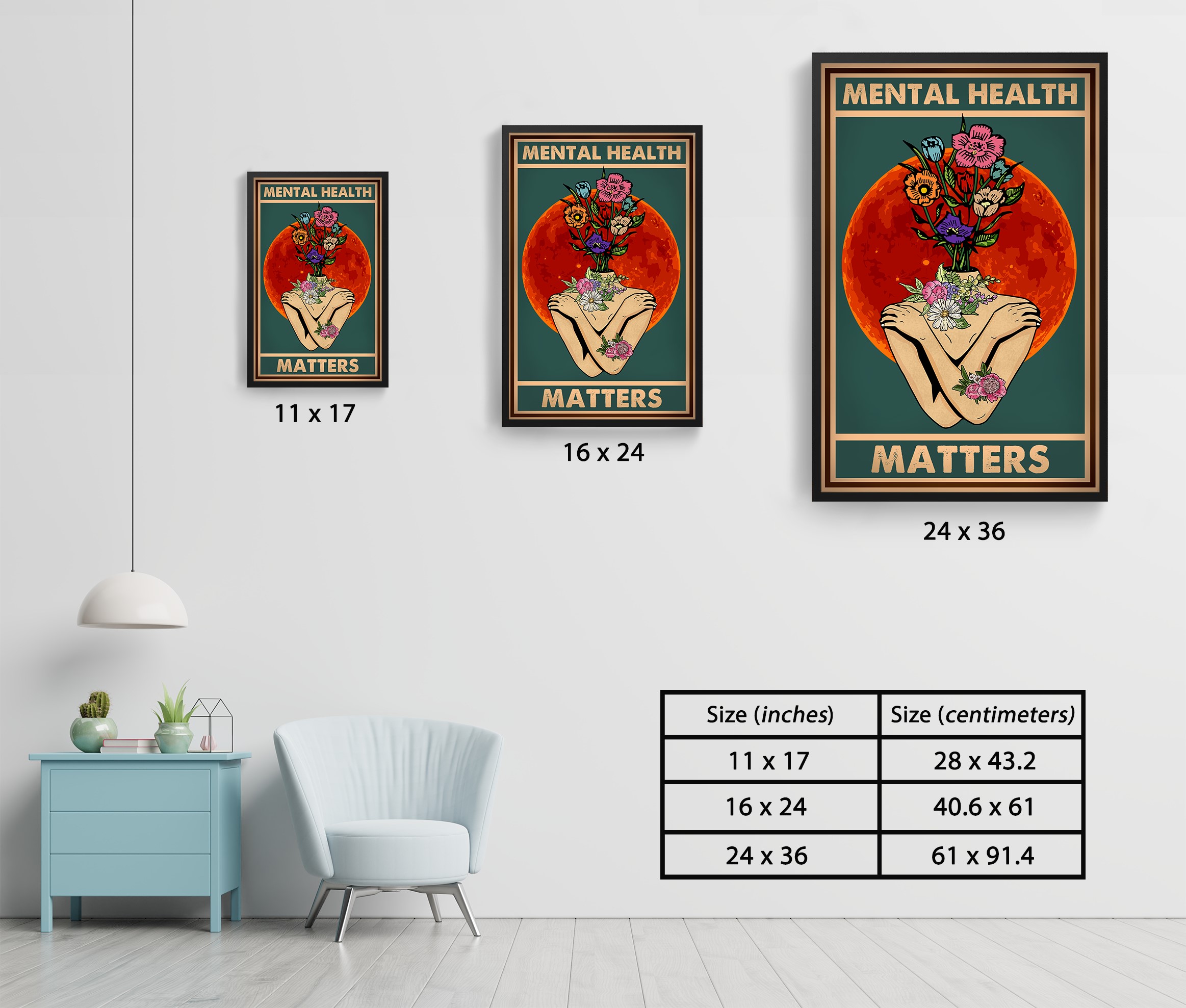 Mental Health Matters Vintage Printable - Image 7