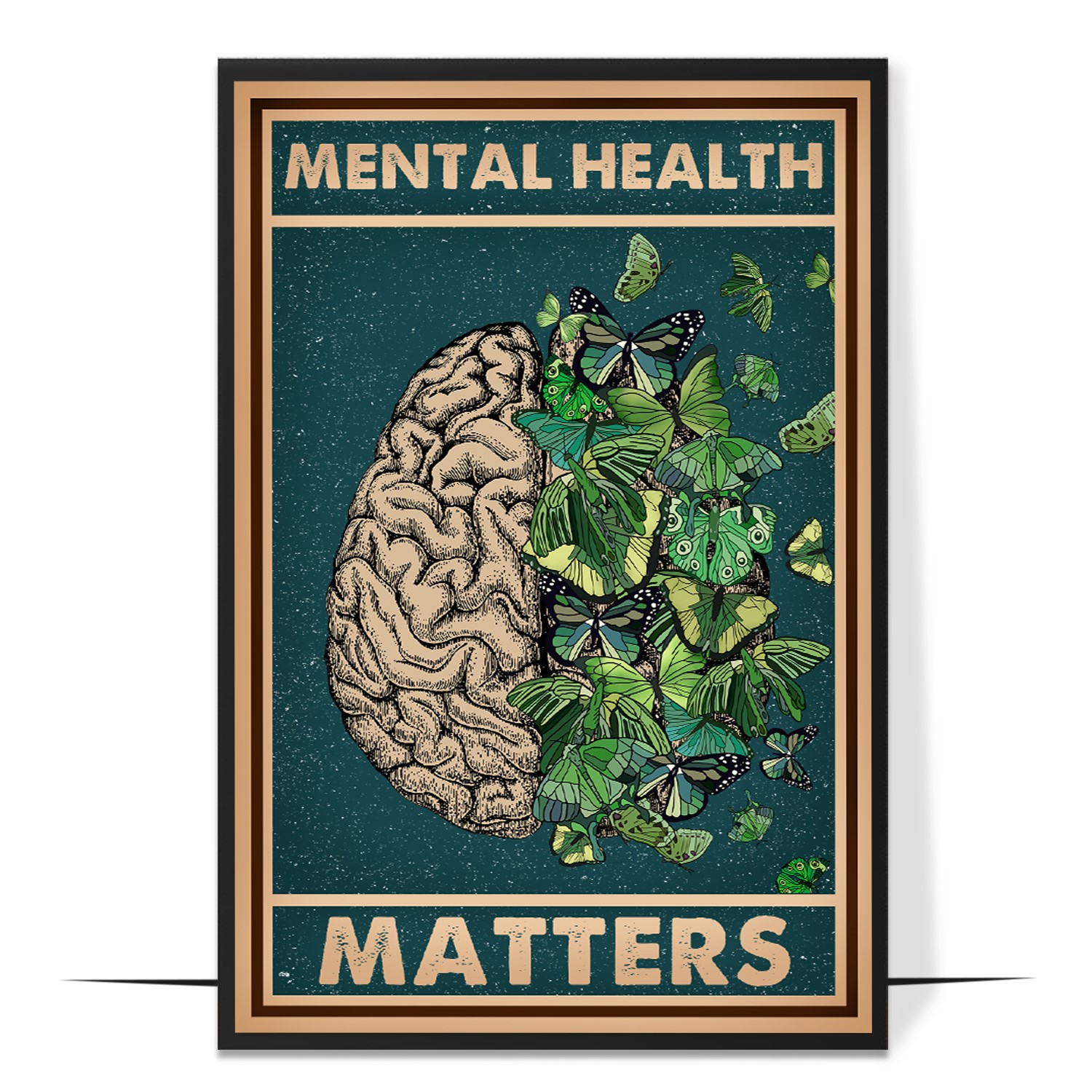 Mental Health Matters Vintage Printable