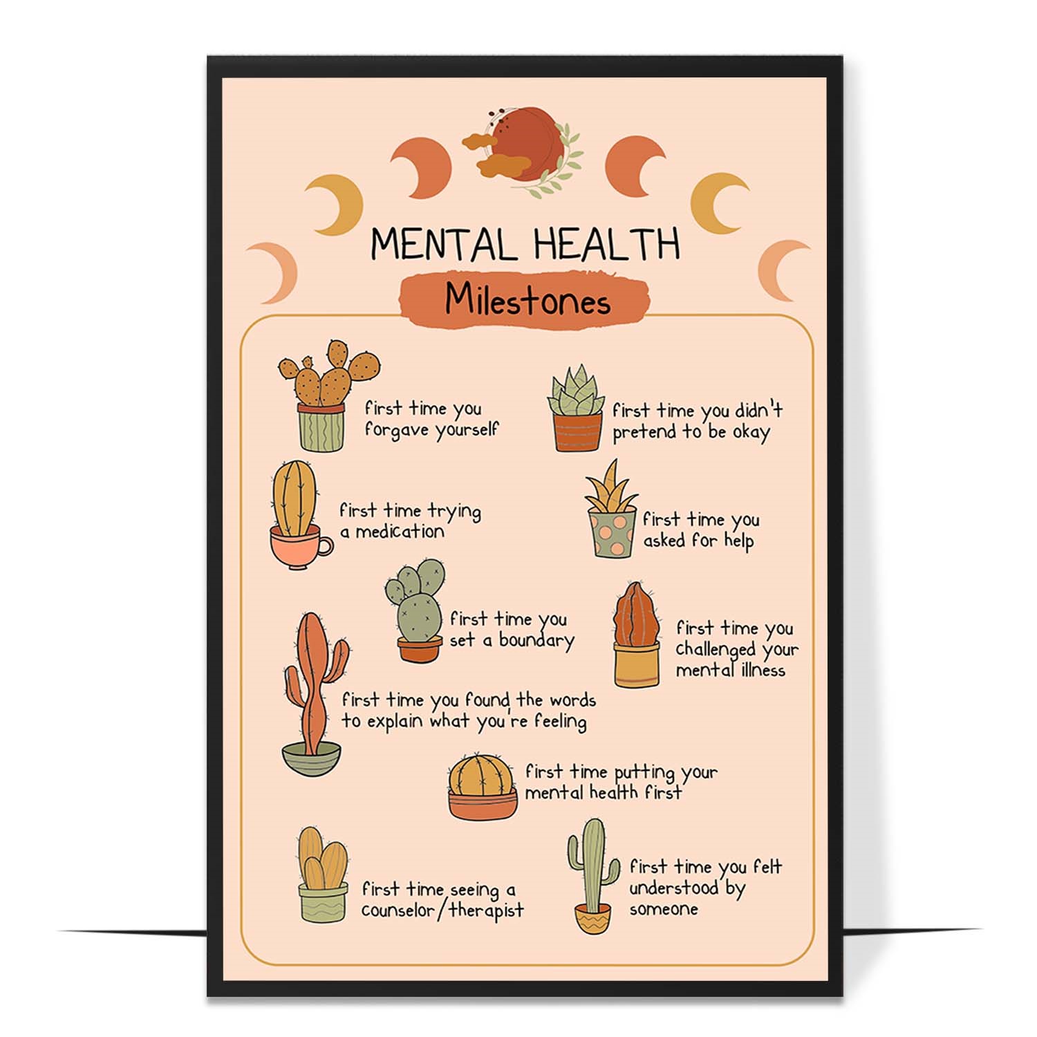 Mental Health Milestones Printable