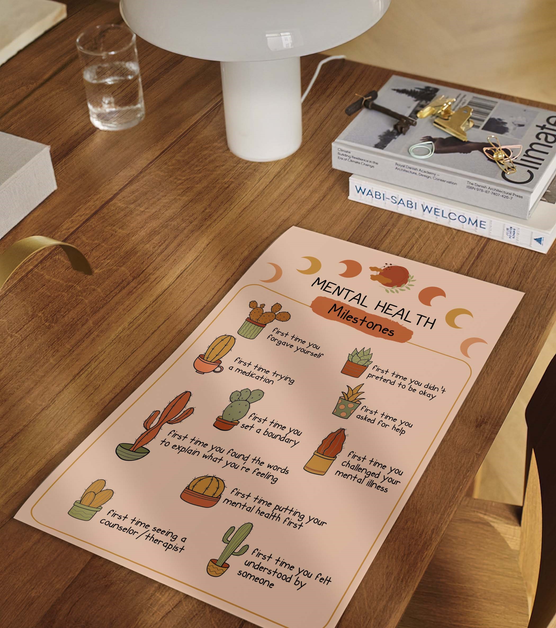 Mental Health Milestones Boho Printable - Image 2