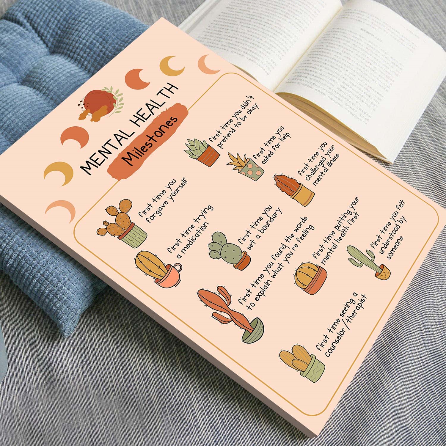 Mental Health Milestones Boho Printable - Image 4