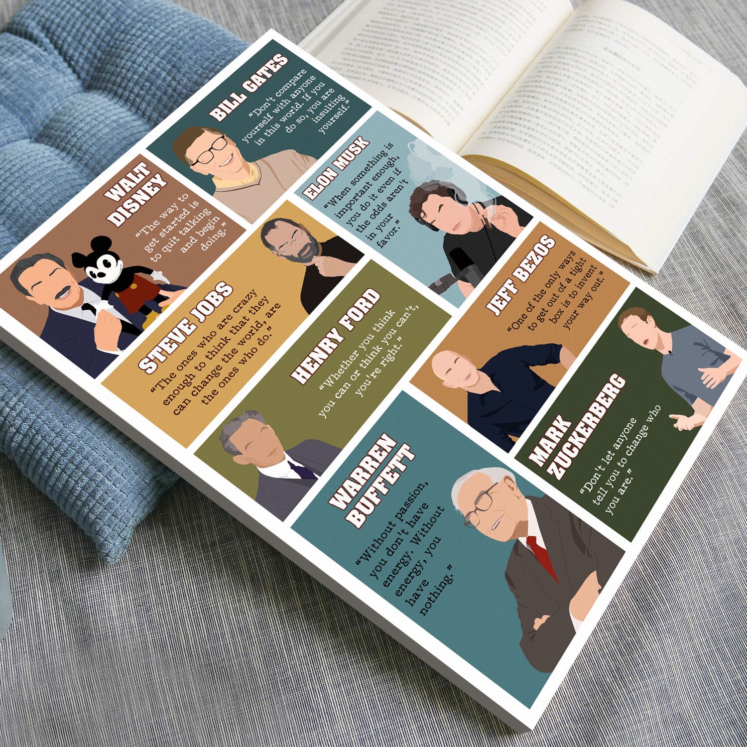 Businessman Motivational Quote Wall Art - Image 3