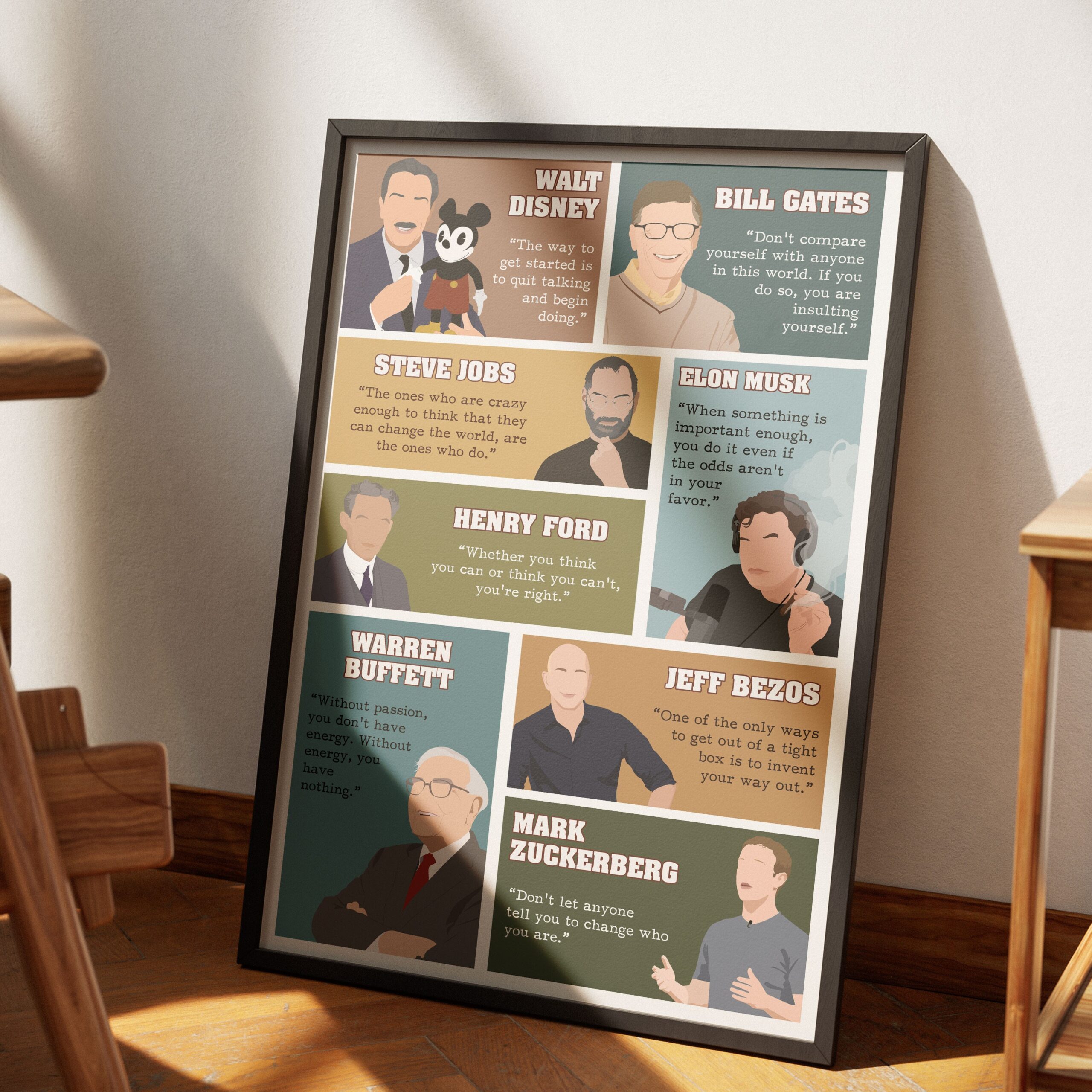 Businessman Motivational Quote Wall Art - Image 4