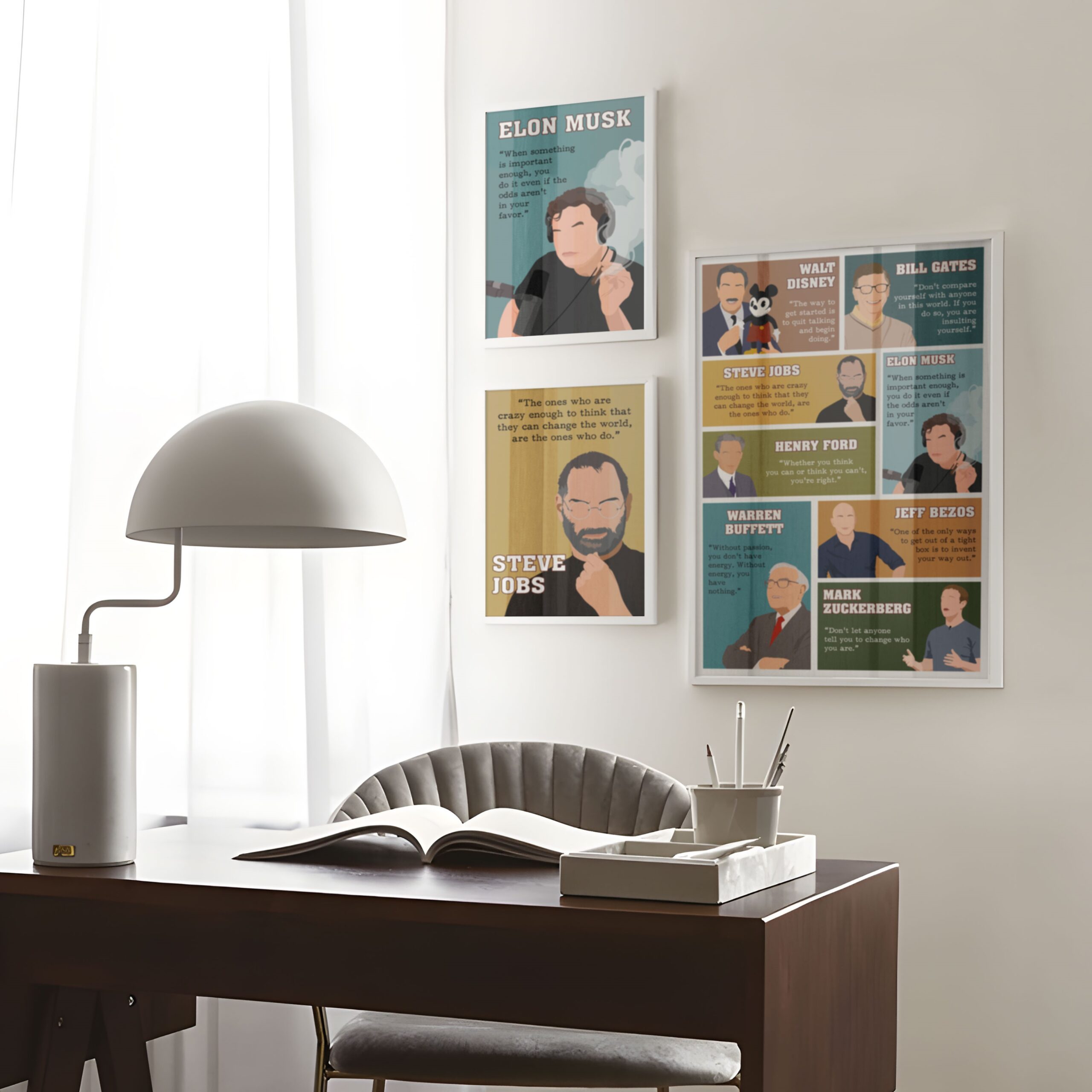 Businessman Motivational Quote Wall Art - Image 5