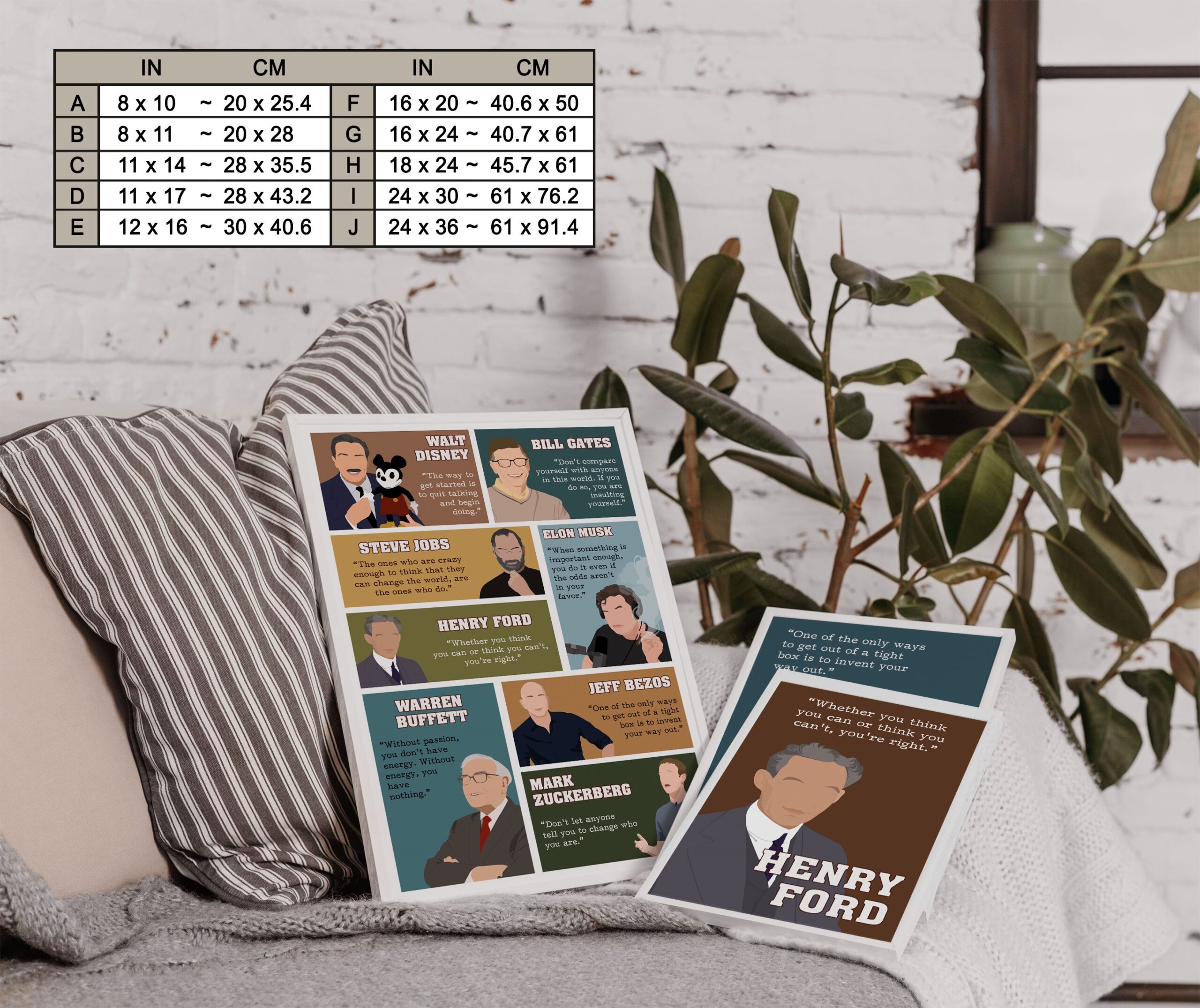 Businessman Motivational Quote Wall Art - Image 7