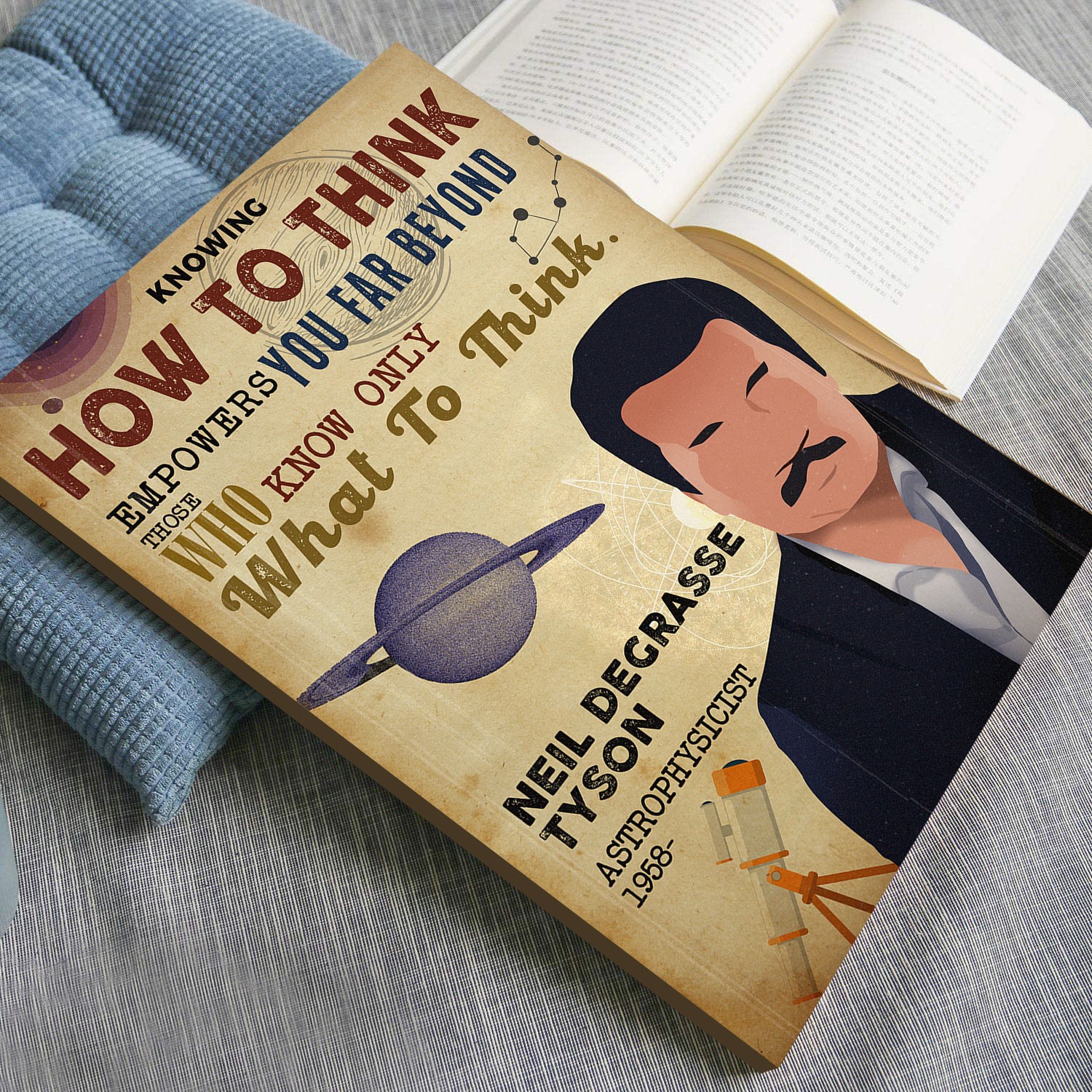 Neil Degrasse Tyson Inspirational Quote Wall Art - Image 4