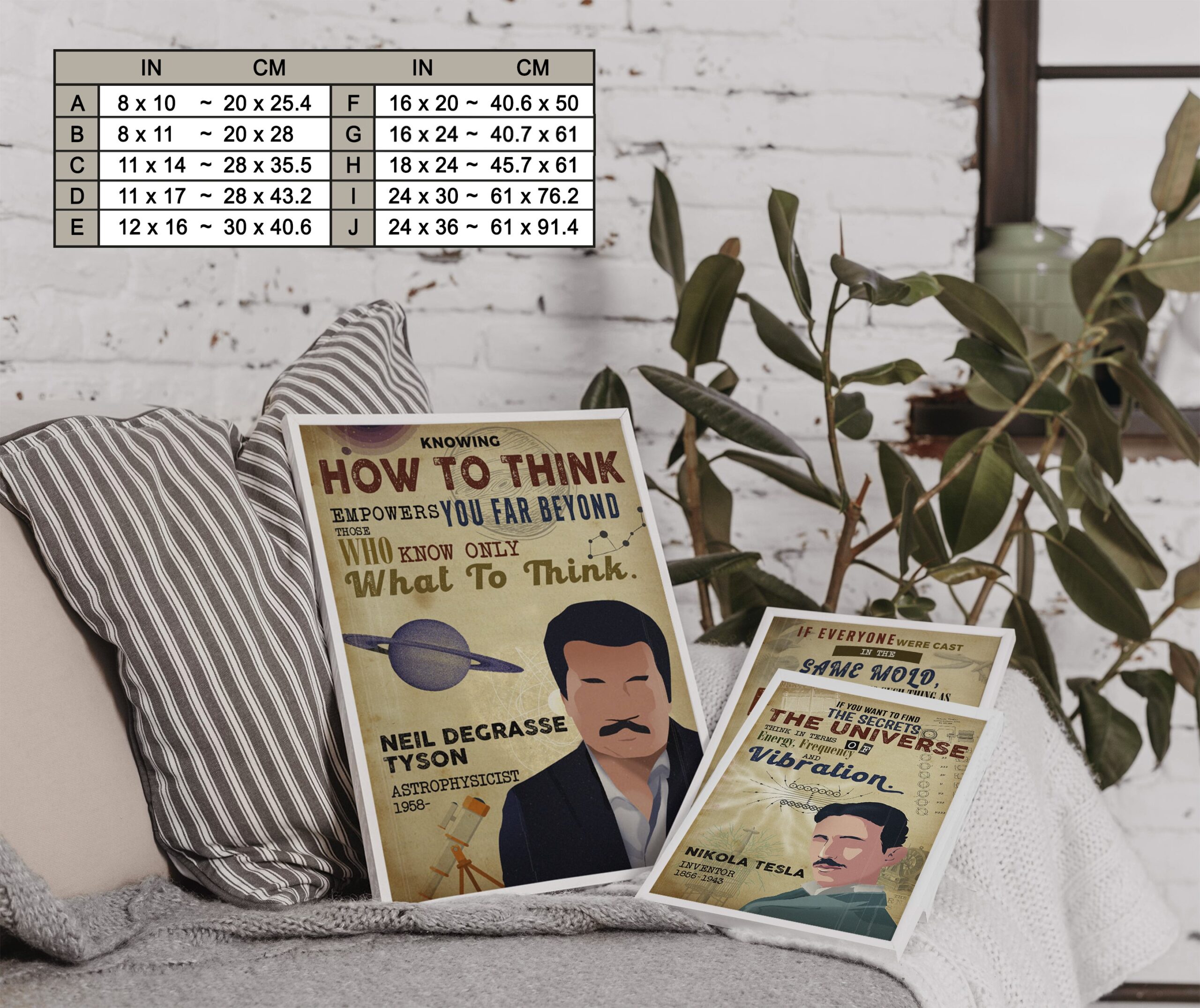 Neil Degrasse Tyson Inspirational Quote Wall Art - Image 7