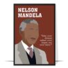 Nelson Mandela Black History Wall Art