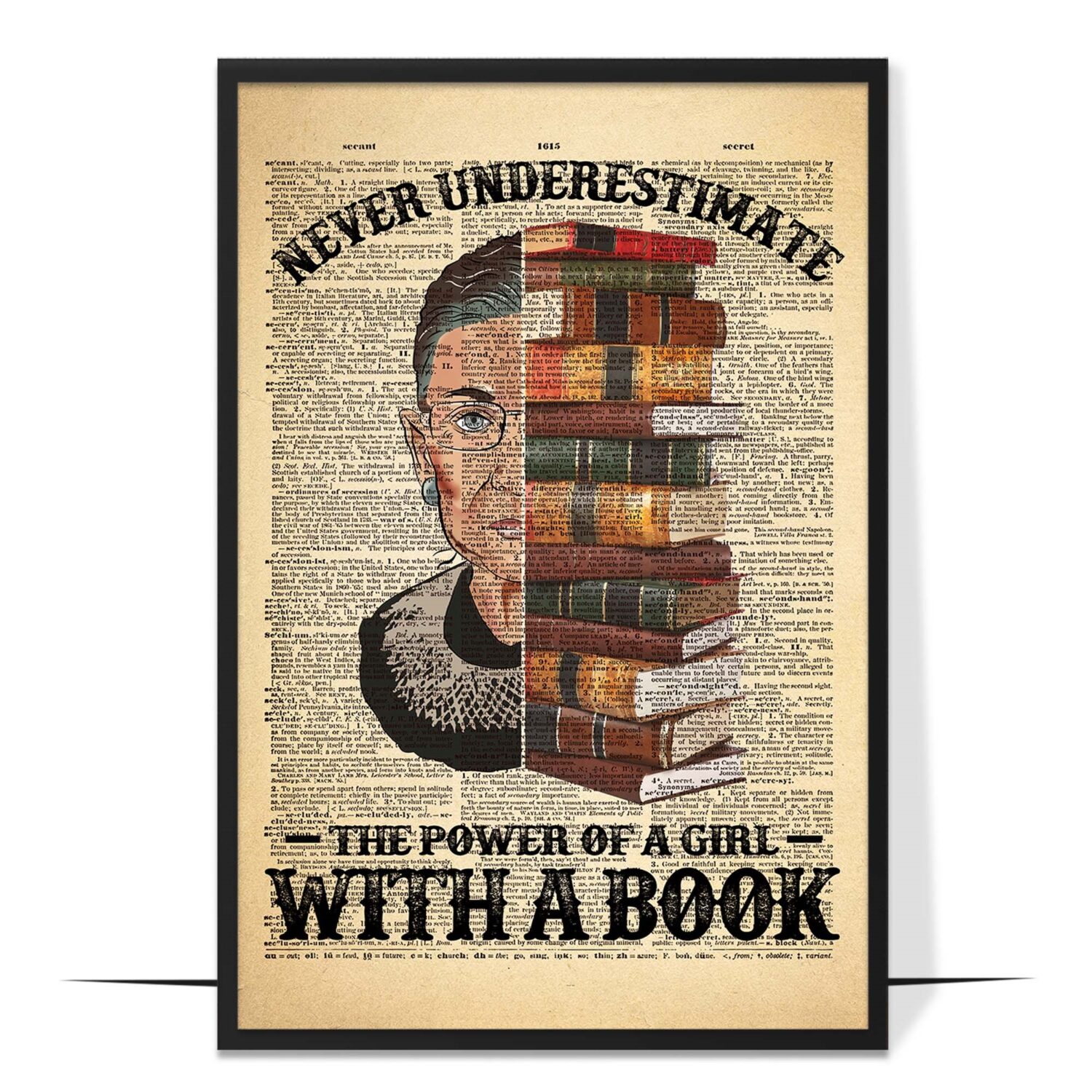 Never Underestimate Wall Art