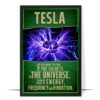 Nikola Tesla Inspirational Quote Wall Art