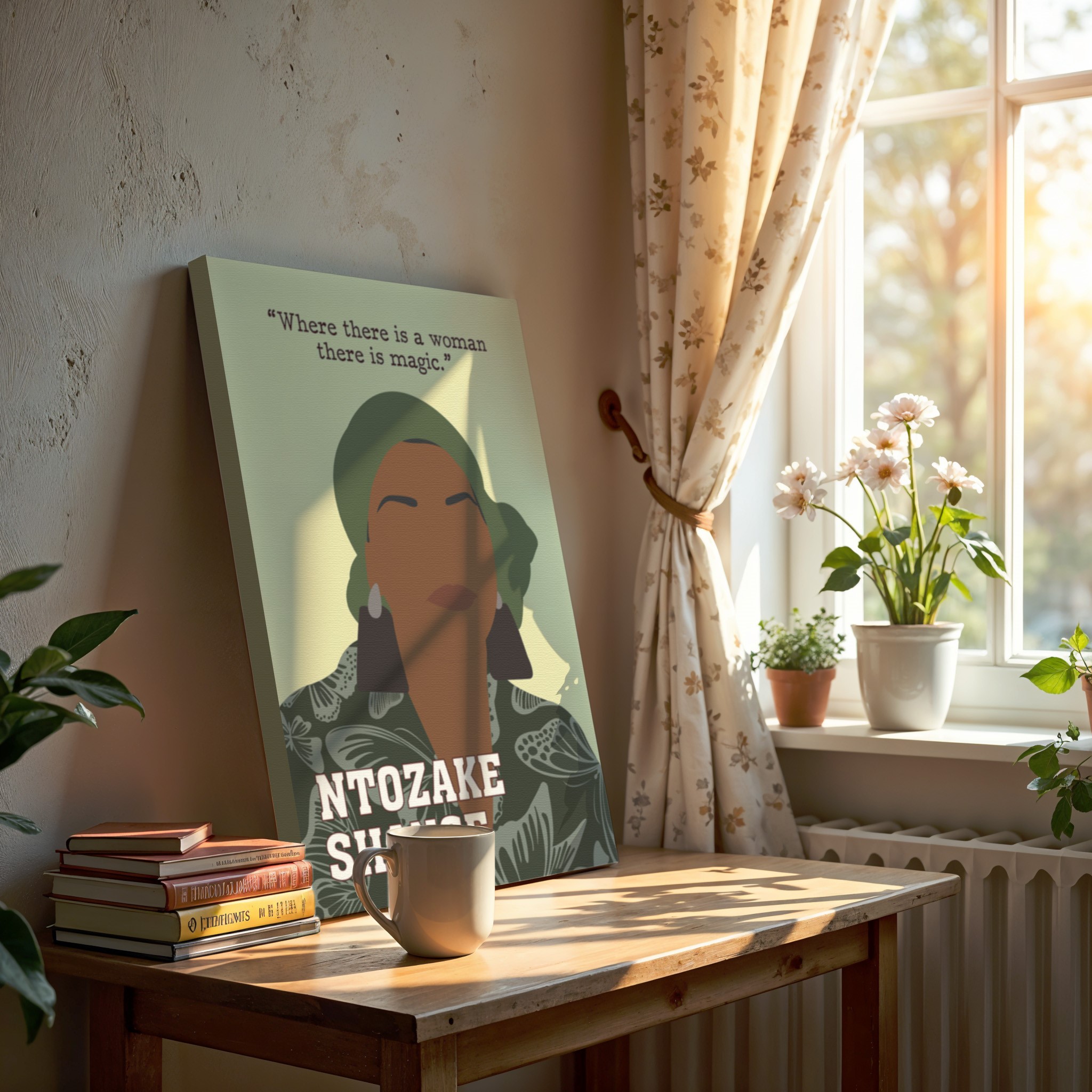 Ntozake Shange Inspirational Quote Wall Art - Image 3