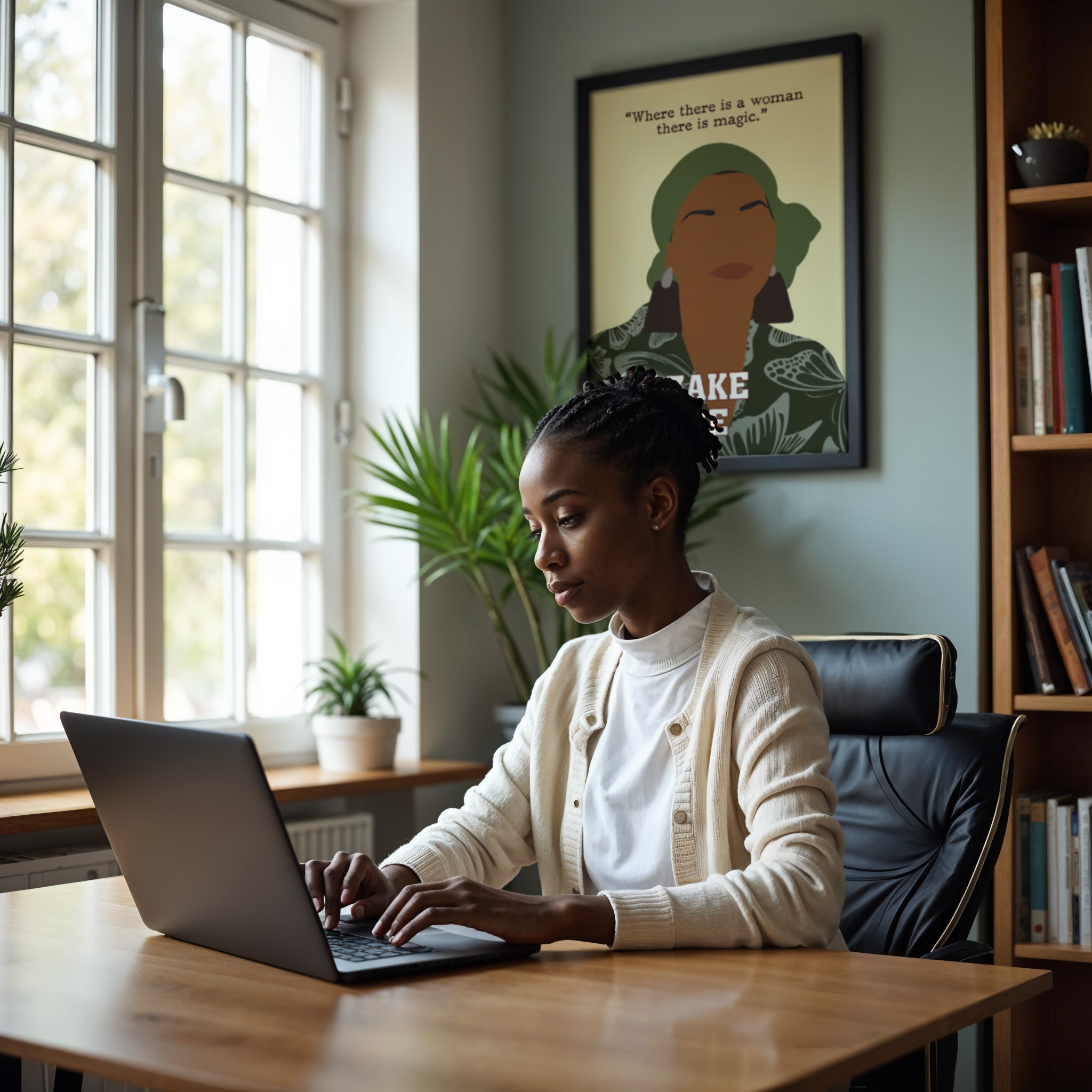 Ntozake Shange Inspirational Quote Wall Art - Image 4