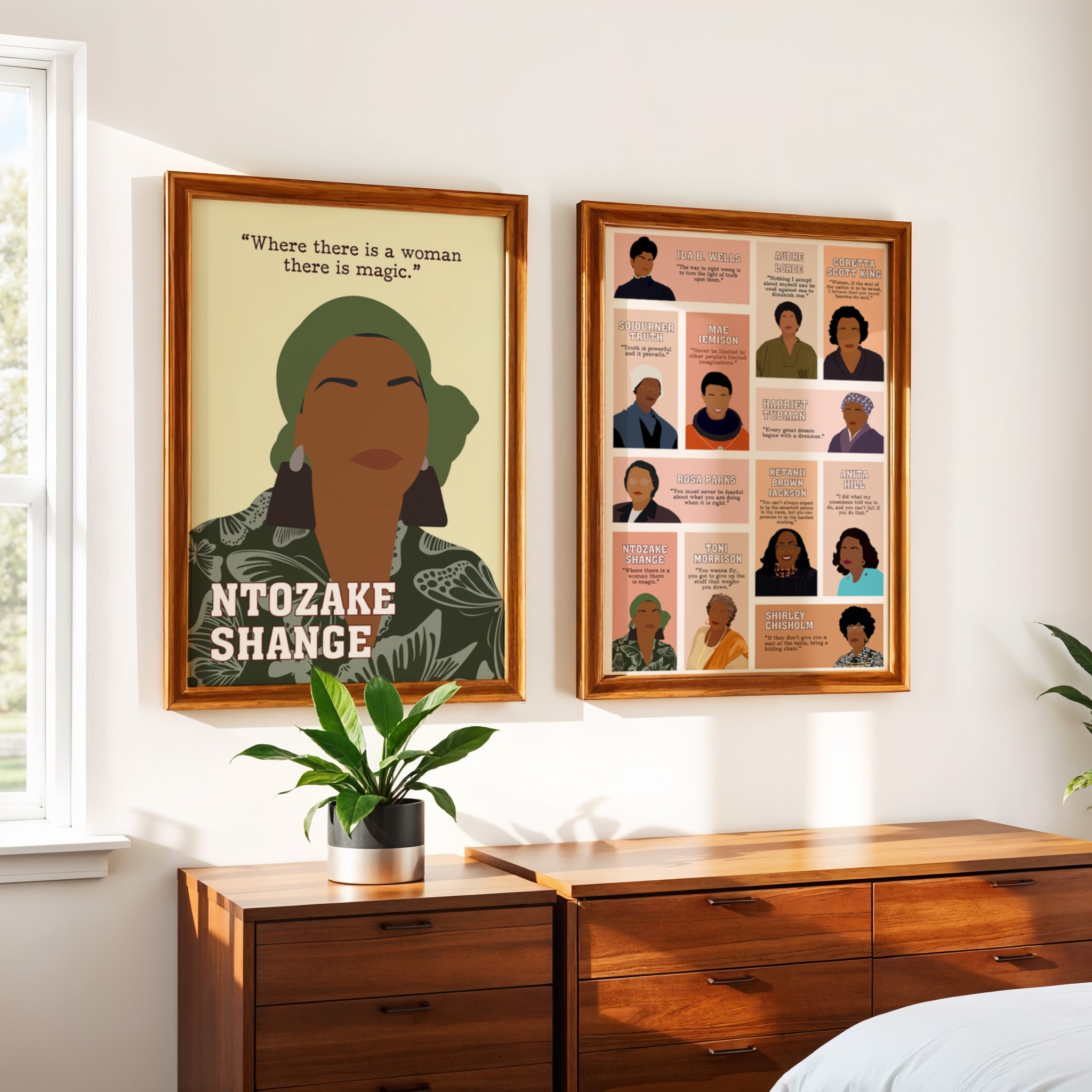 Ntozake Shange Inspirational Quote Wall Art - Image 5