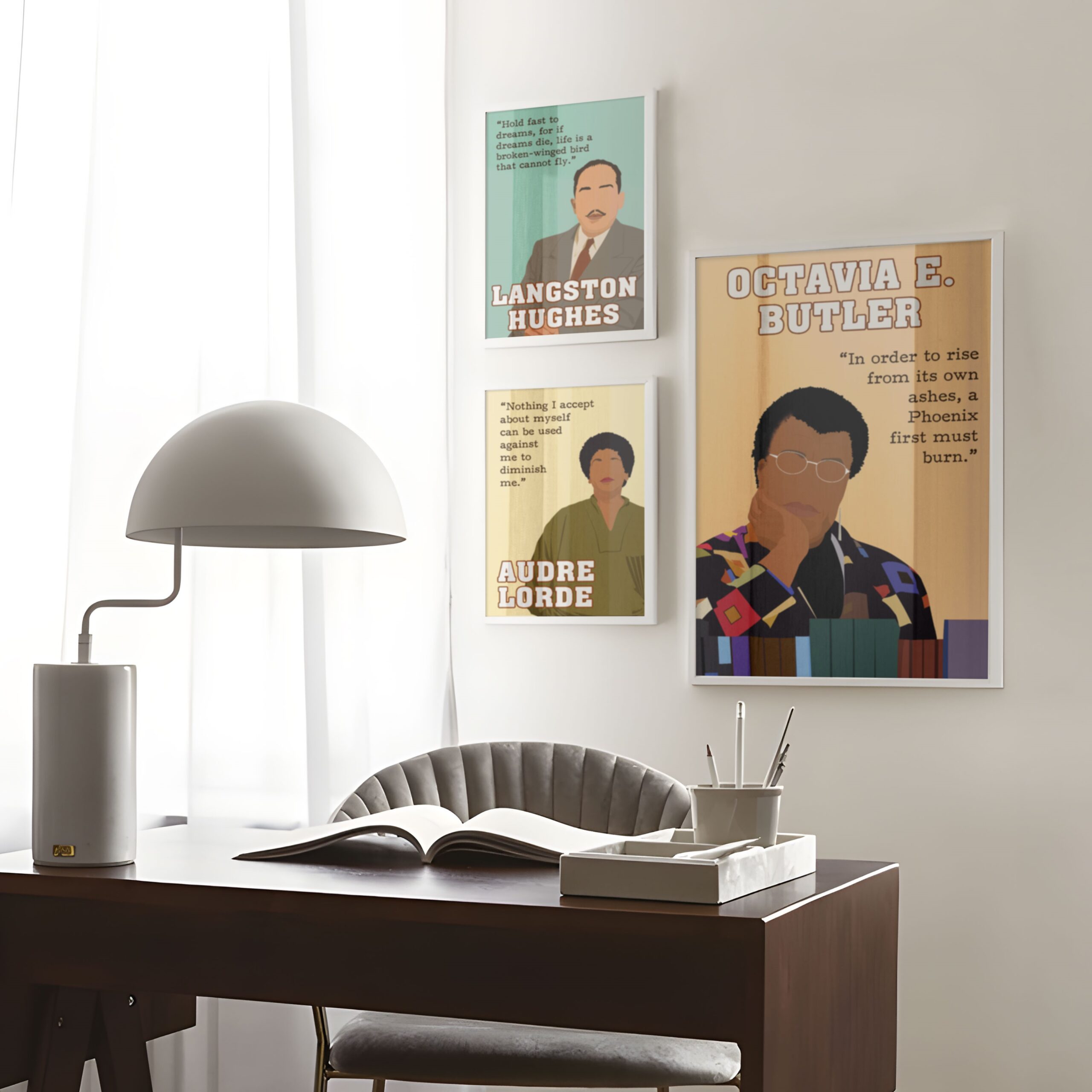 Octavia E Butler Inspirational Quote Wall Art - Image 5