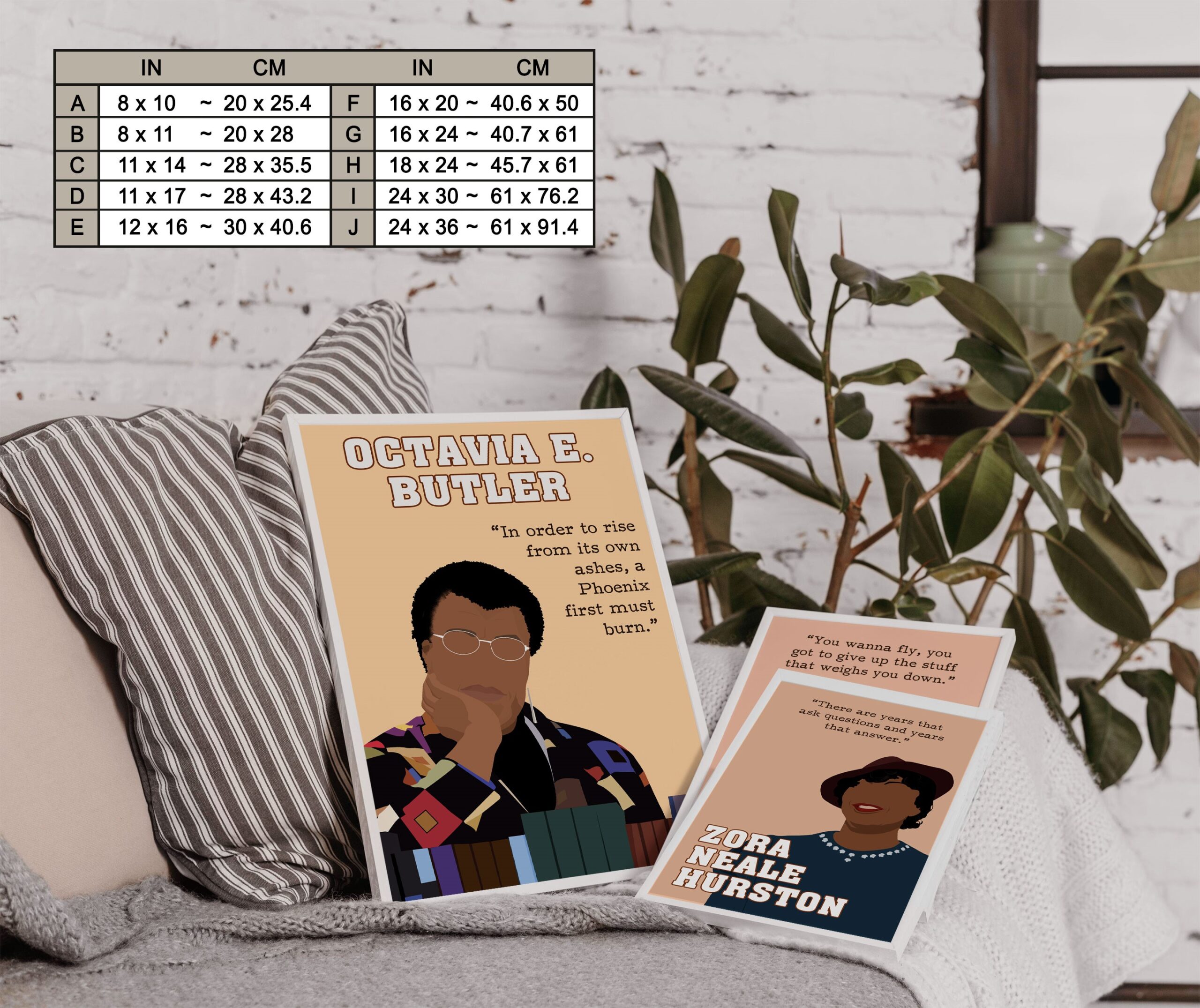 Octavia E Butler Inspirational Quote Wall Art - Image 7