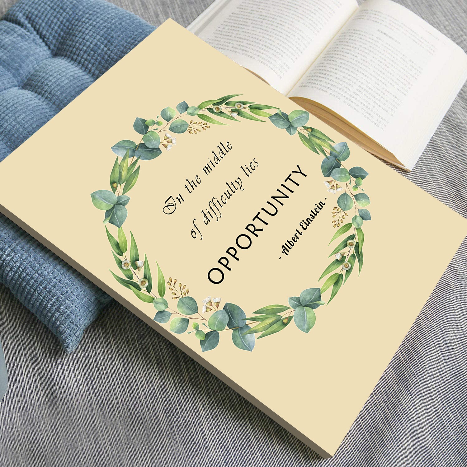 Opportunity Growth Mindset Inspirational Quote Wall Art - Image 4