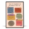 Positive Self Talk Printable
