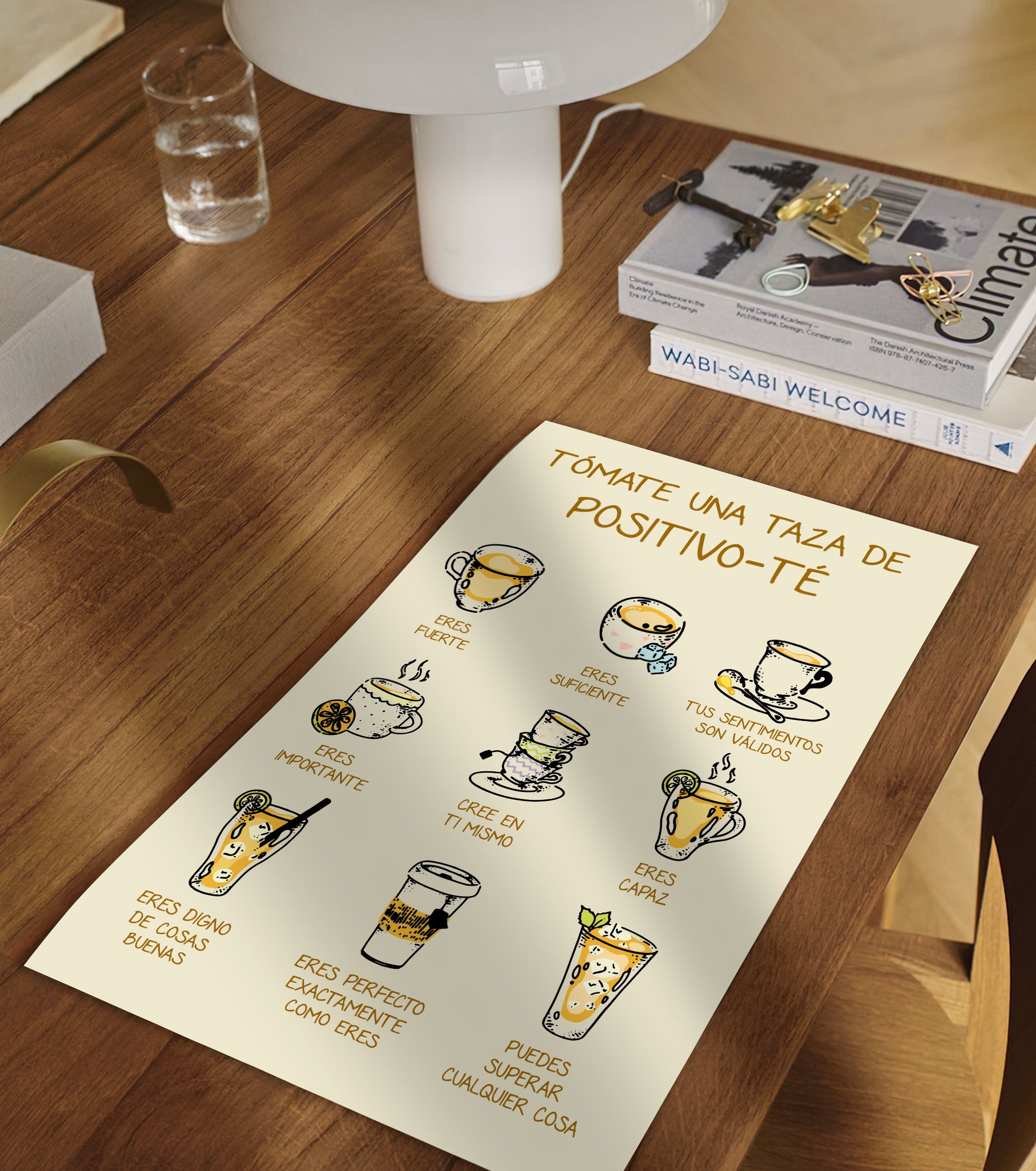 Positivi-tea Spanish Mental Health Wall Art - Image 2