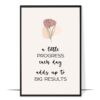Progress Each Day Wall Art