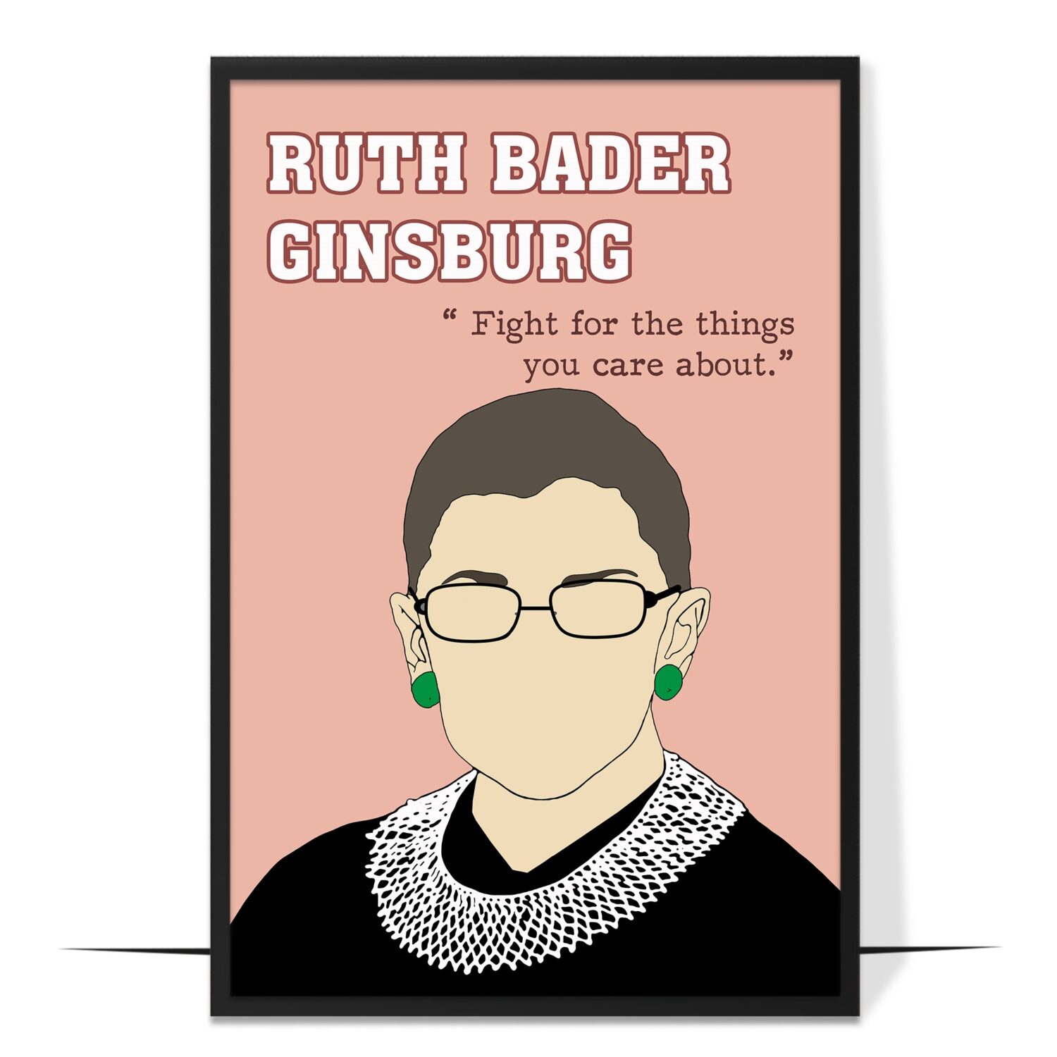 RBG Notorious Hand-drawn Wall Art