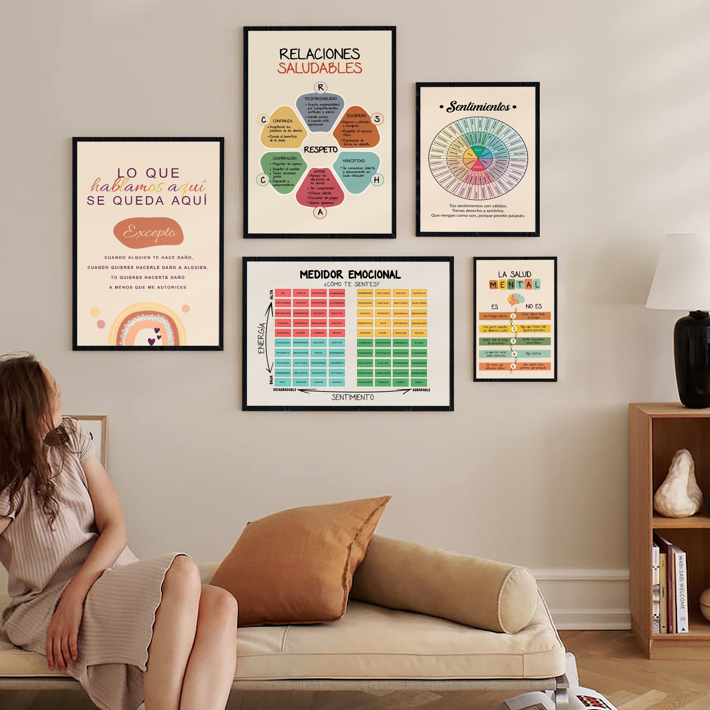 Relaciones Saludables Mental Health Printable - Image 6