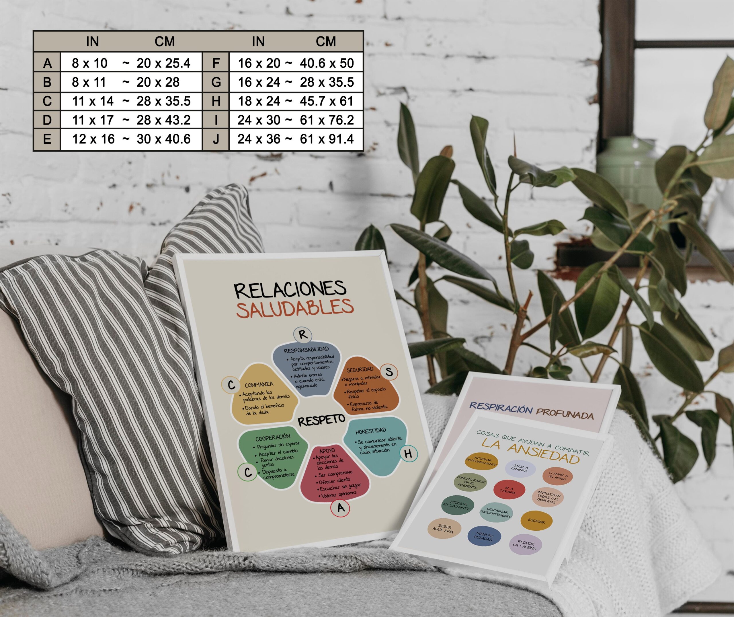 Relaciones Saludables Mental Health Printable - Image 7