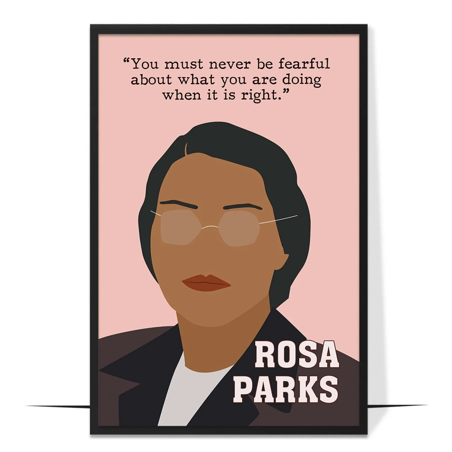 Rosa Parks Black History Wall Art
