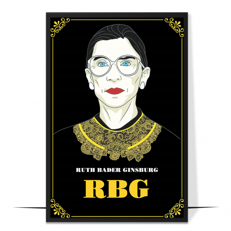 Ruth Bader Ginsburg Wall Art