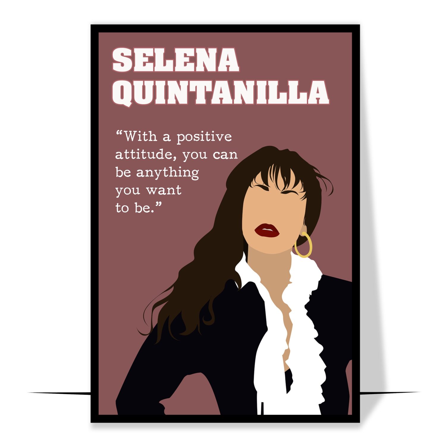 Selena Quintanilla Latina Hand-drawn Wall Art