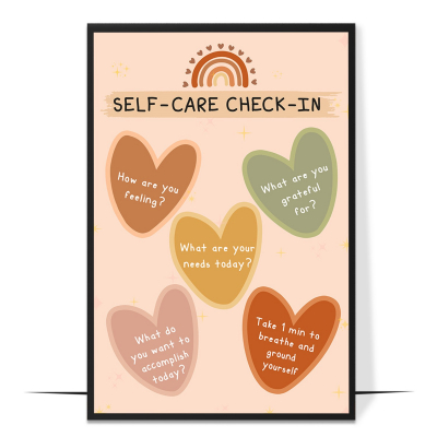 Self Care Check-in Printable