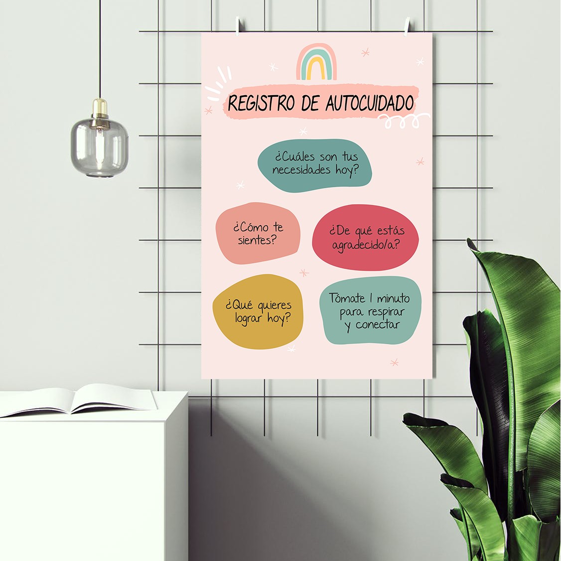 Self-Care Check-in Spanish Mental Health Printable - Image 2