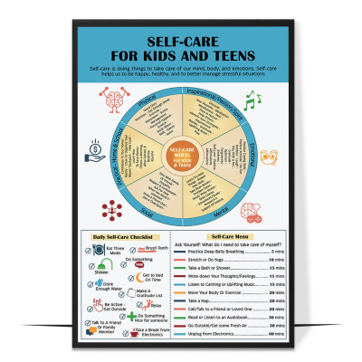 Self-Care Wheel Printable