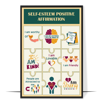 Self-Esteem Affirmations Printable