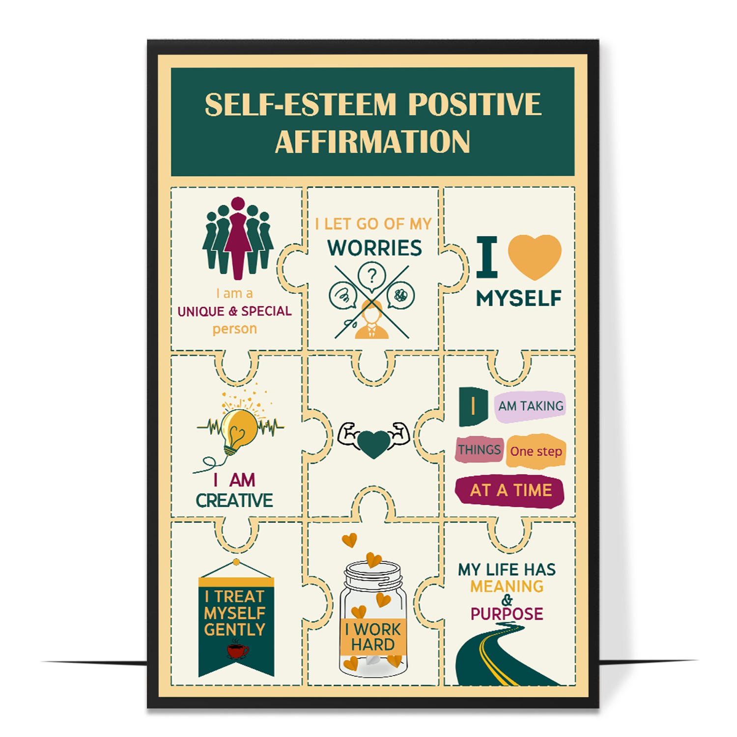 Self-Esteem Affirmations Printable