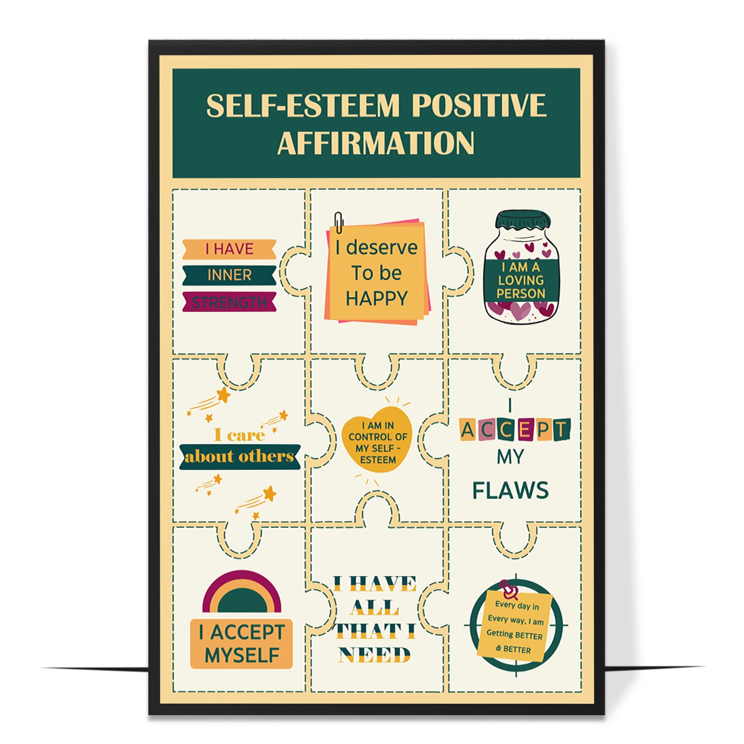 Self-Esteem Affirmations Printable