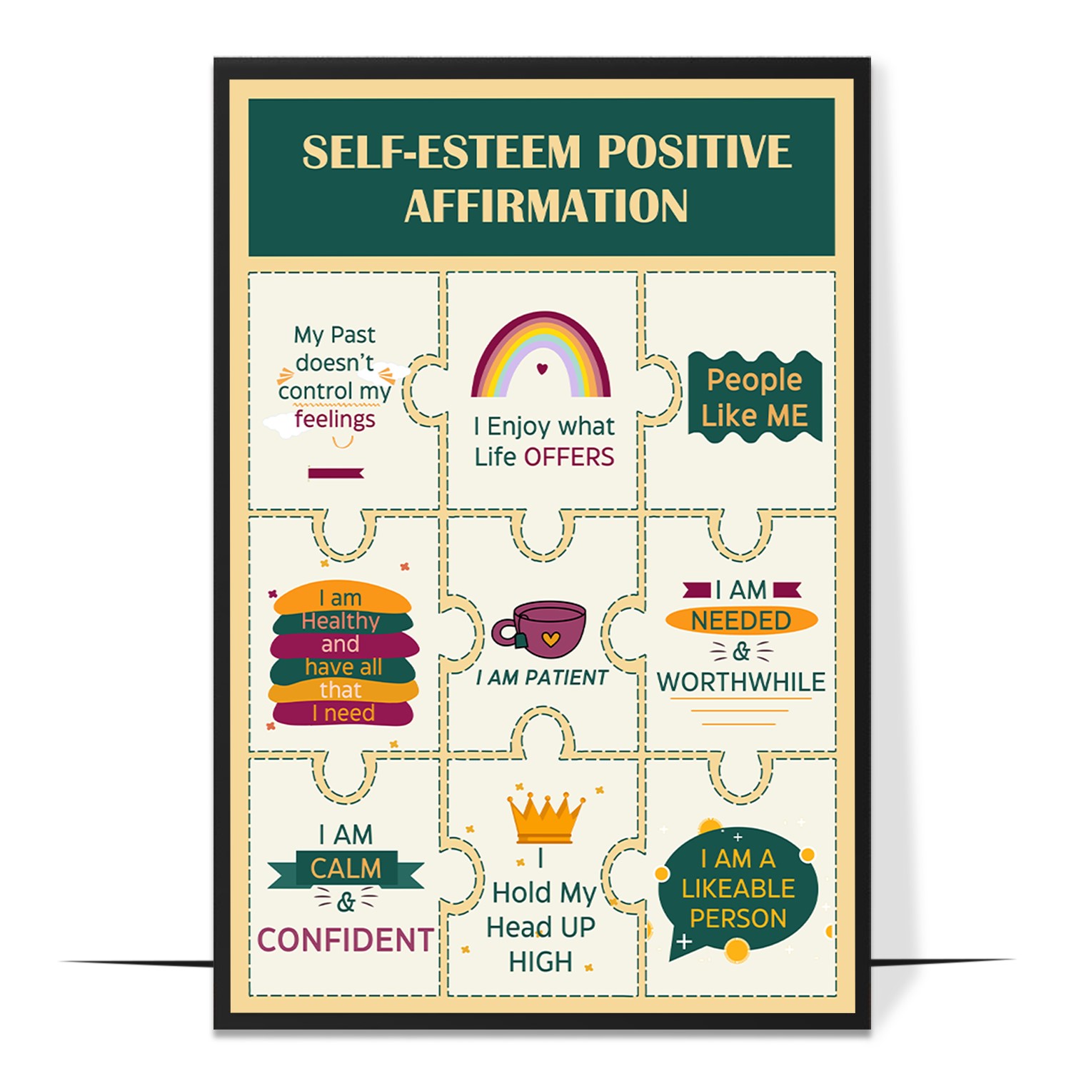 Self-Esteem Affirmations Printable