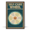 Self-care Wheel Vintage Printable