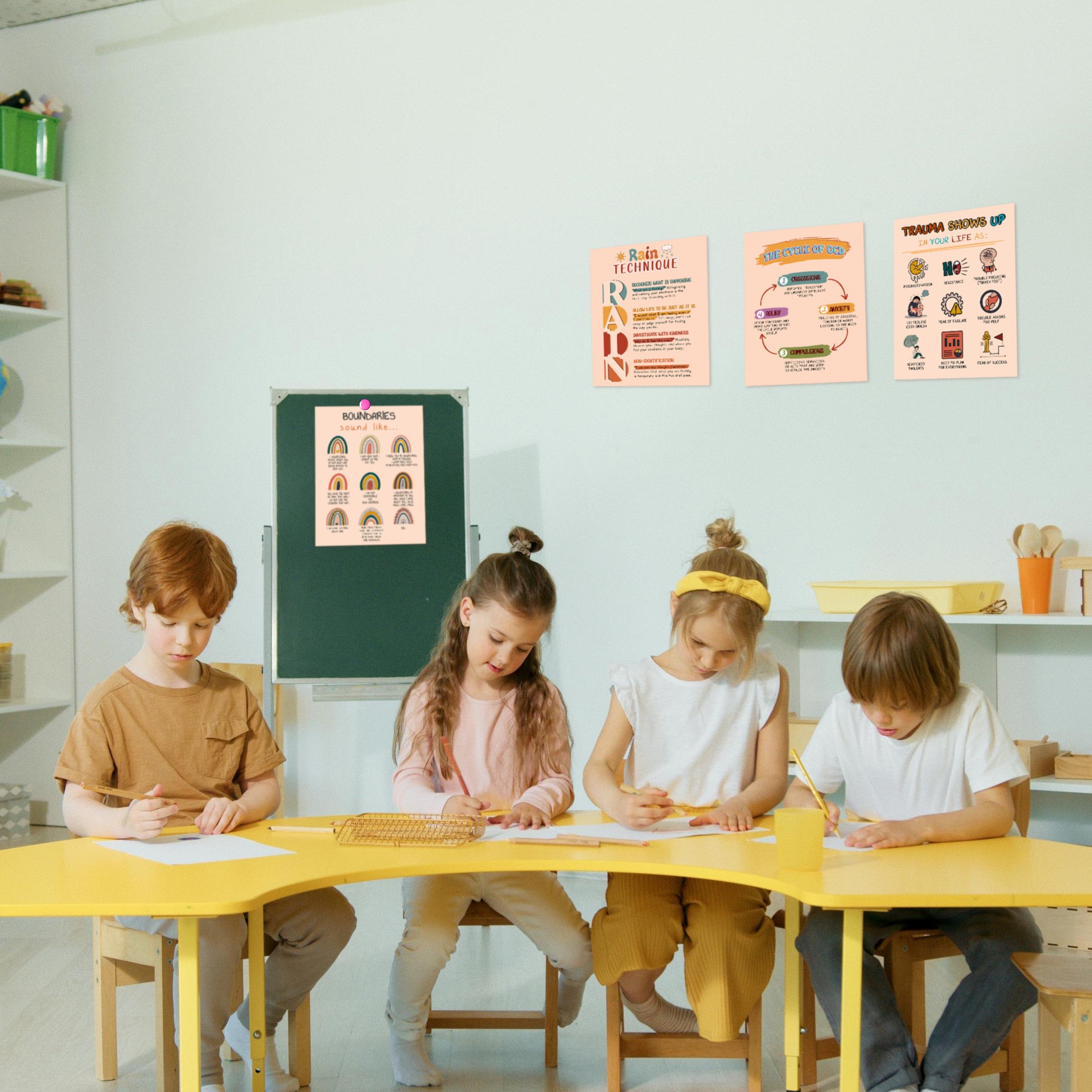 Set 44 Boho Mental Health Therapy Printable - Image 2