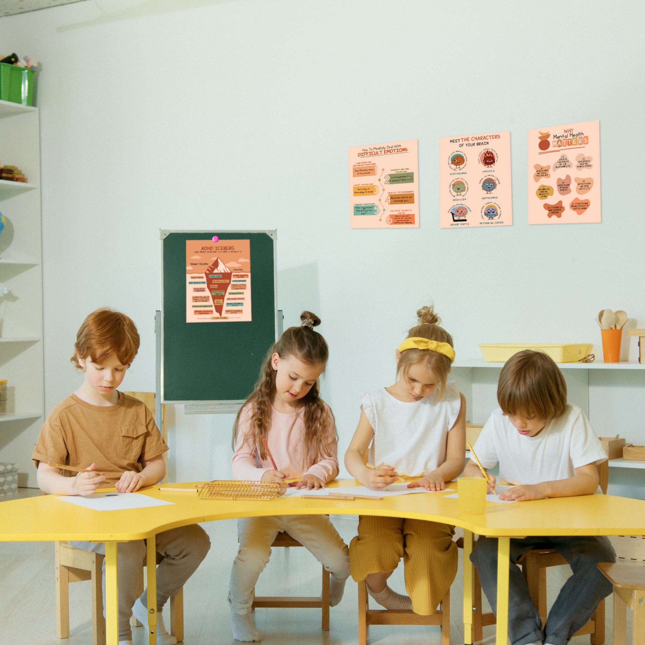 Set 46 Boho Mental Health Therapy Printable - Image 2