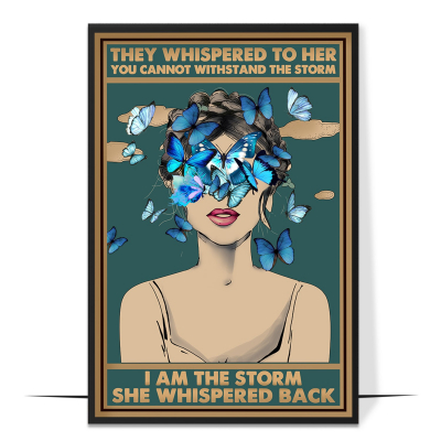 I am The Storm Vintage Printable