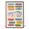Signs Symptoms of Burnout Printable