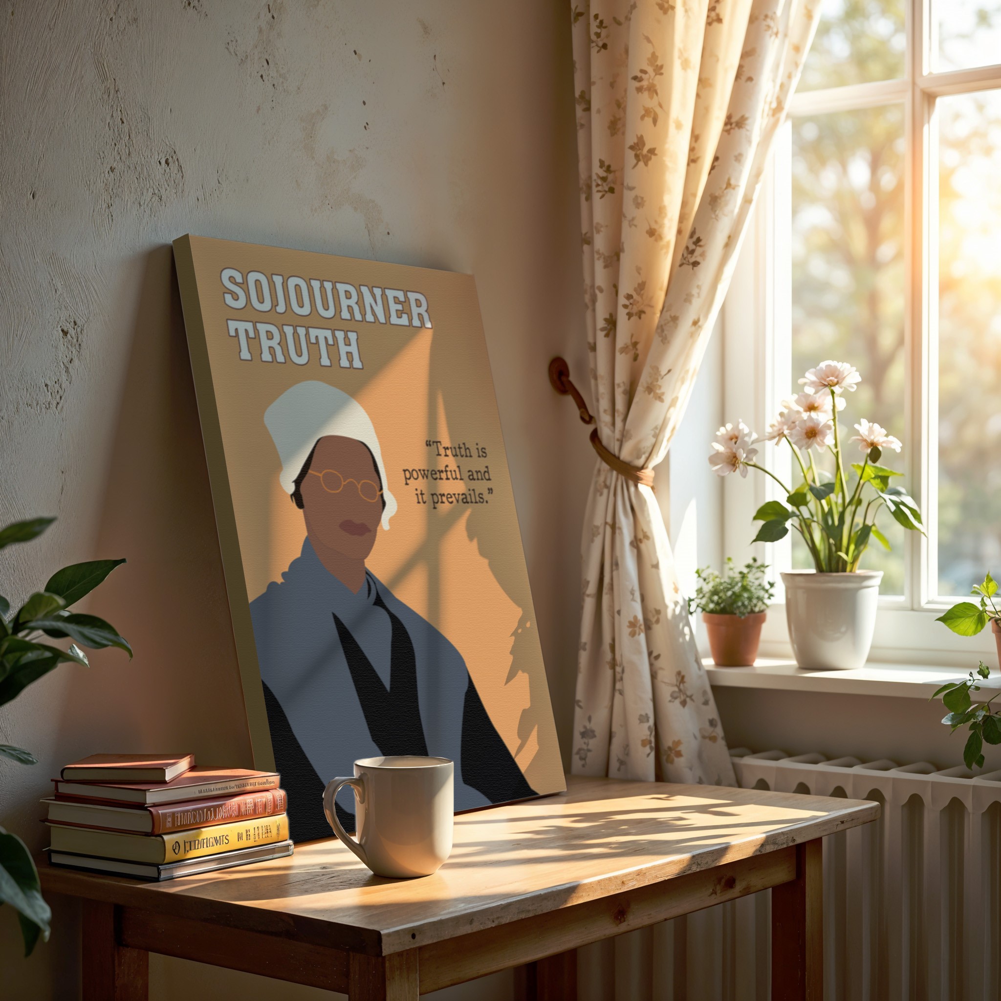 Sojourner Truth Black History Inspirational Quote Wall Art - Image 3