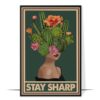 Stay Sharp Vintage Printable