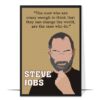 Steve Jobs Businessman Hand-drawn Wall Art